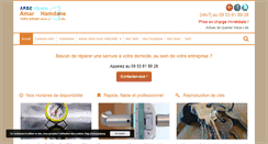 Desktop Screenshot of depannage-urgent-lille.fr